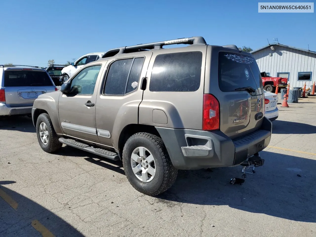 2005 Nissan Xterra Off Road VIN: 5N1AN08W65C640651 Lot: 74466794