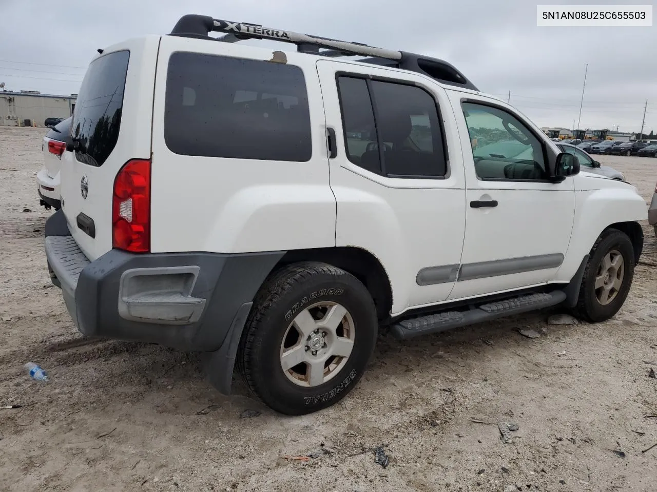 2005 Nissan Xterra Off Road VIN: 5N1AN08U25C655503 Lot: 74990524