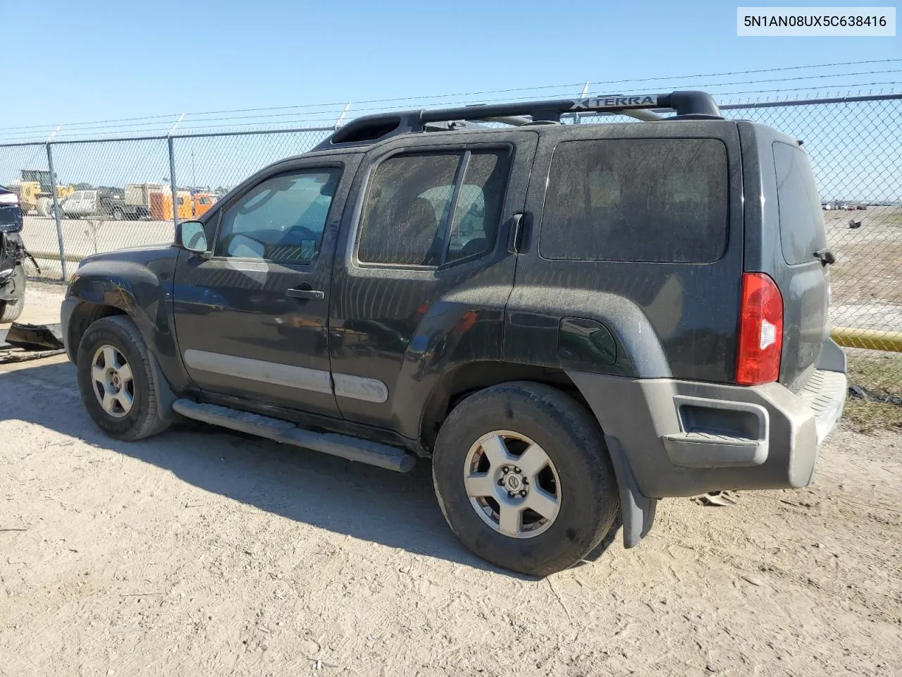 2005 Nissan Xterra Off Road VIN: 5N1AN08UX5C638416 Lot: 75732194