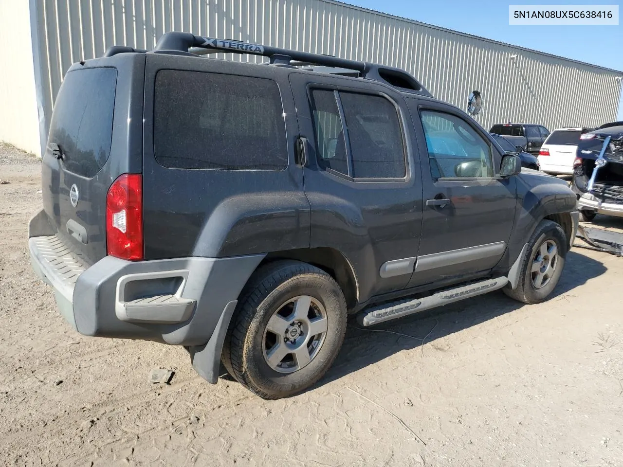 2005 Nissan Xterra Off Road VIN: 5N1AN08UX5C638416 Lot: 75732194