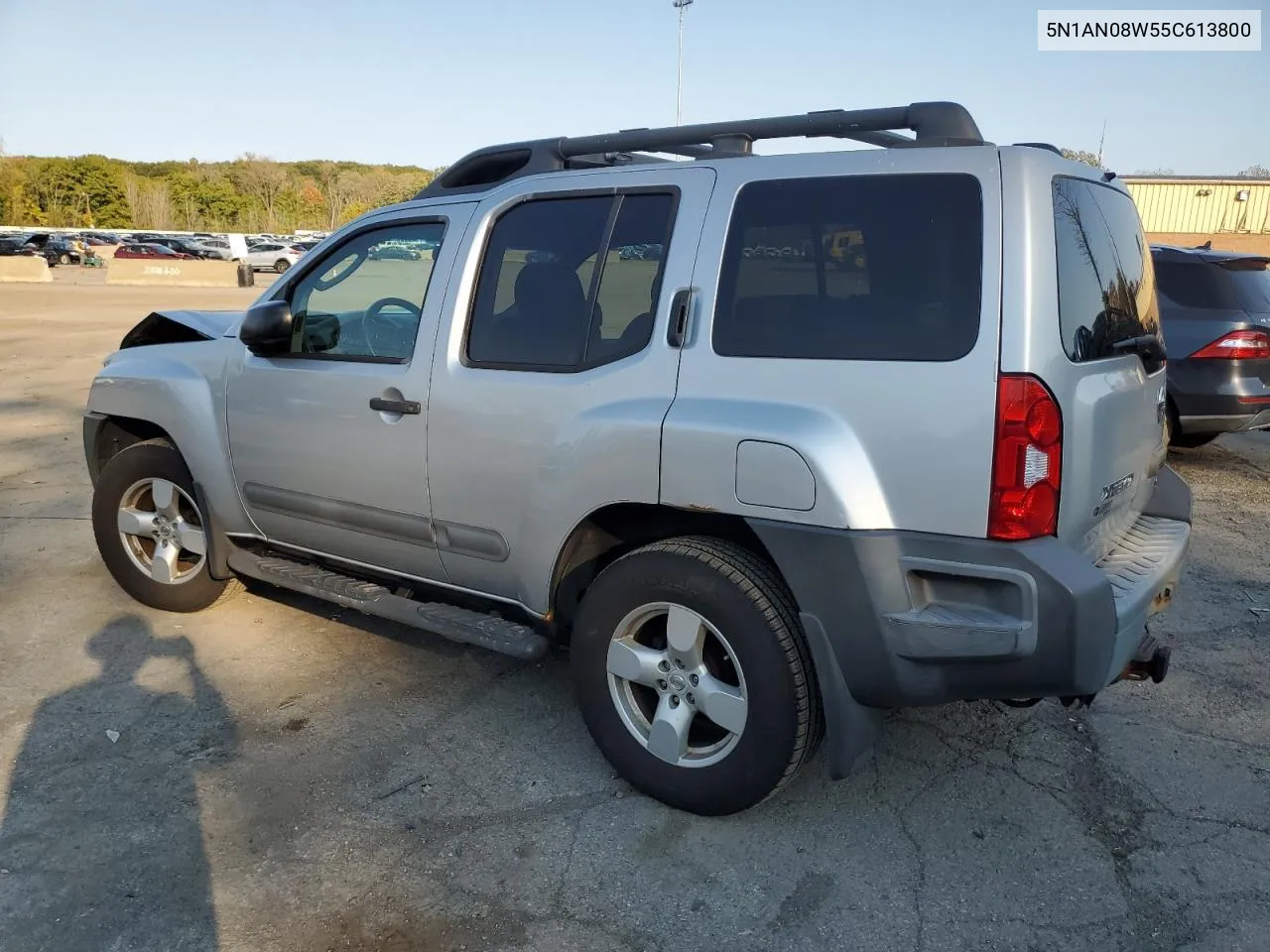 2005 Nissan Xterra Off Road VIN: 5N1AN08W55C613800 Lot: 75808284