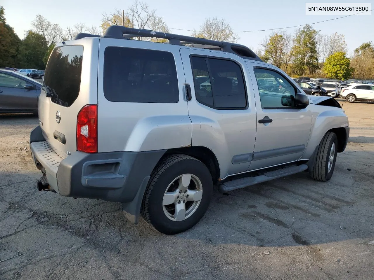 2005 Nissan Xterra Off Road VIN: 5N1AN08W55C613800 Lot: 75808284