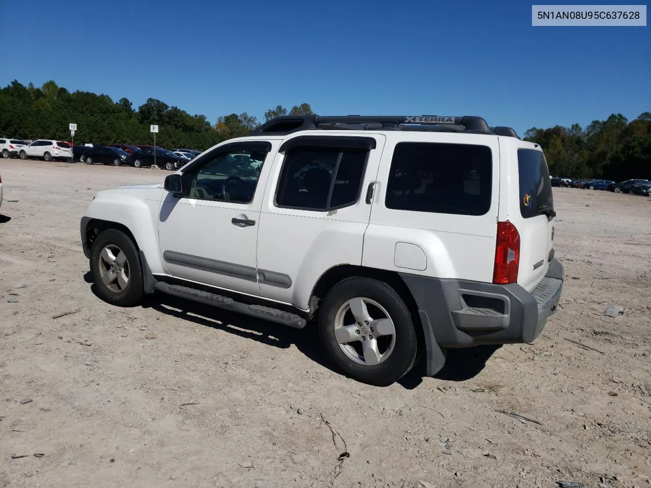 2005 Nissan Xterra Off Road VIN: 5N1AN08U95C637628 Lot: 76258834