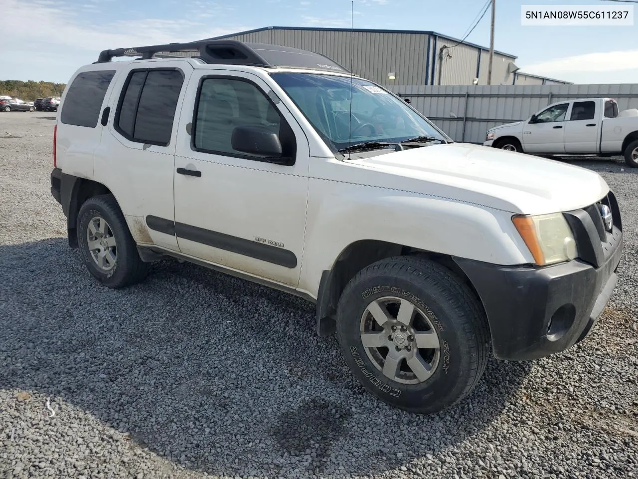 2005 Nissan Xterra Off Road VIN: 5N1AN08W55C611237 Lot: 76383314