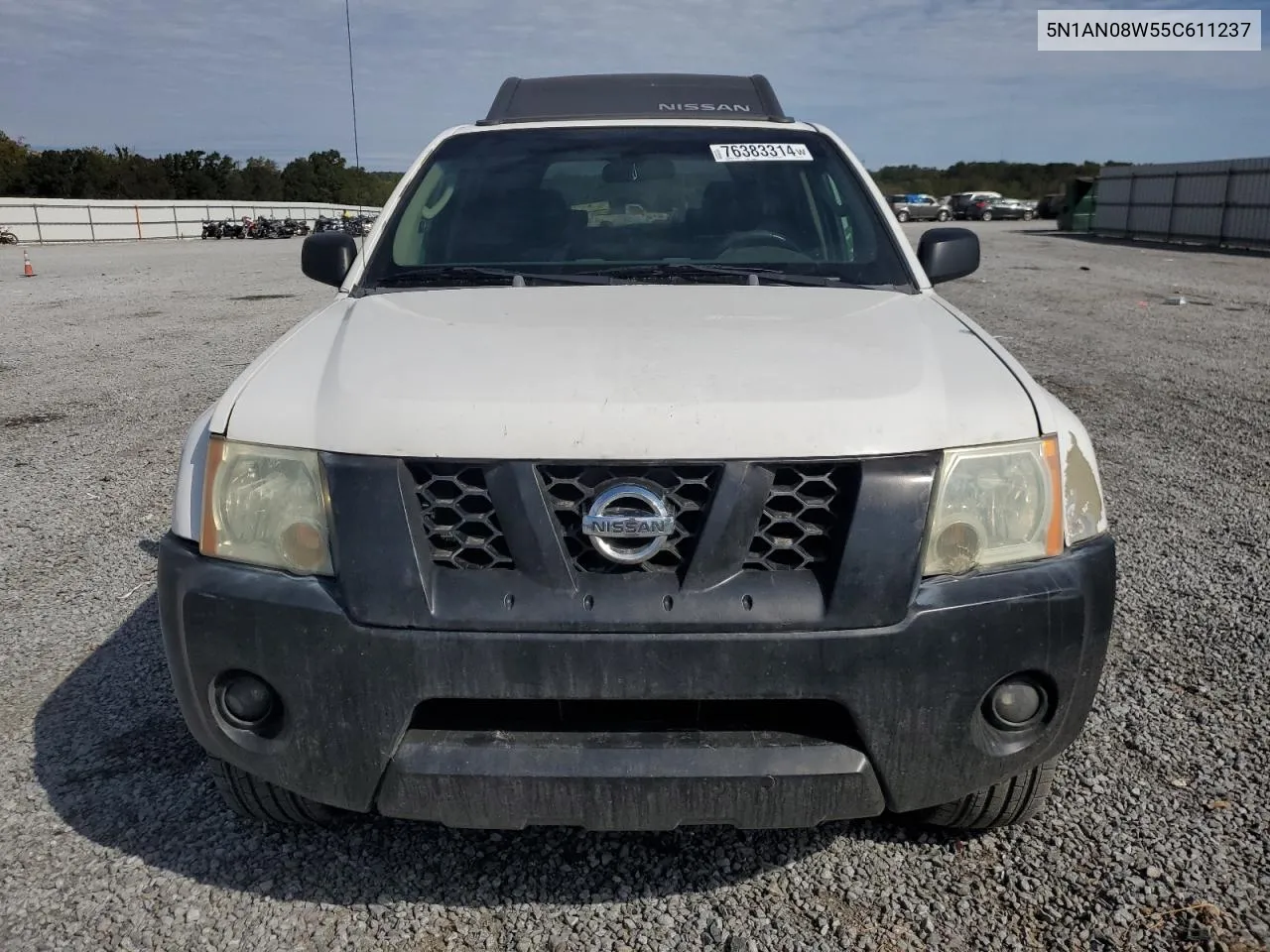 2005 Nissan Xterra Off Road VIN: 5N1AN08W55C611237 Lot: 76383314