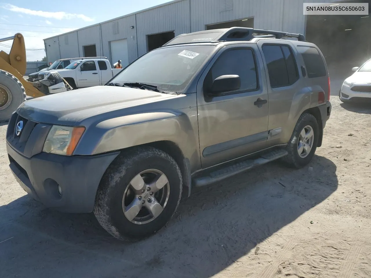 2005 Nissan Xterra Off Road VIN: 5N1AN08U35C650603 Lot: 77020584