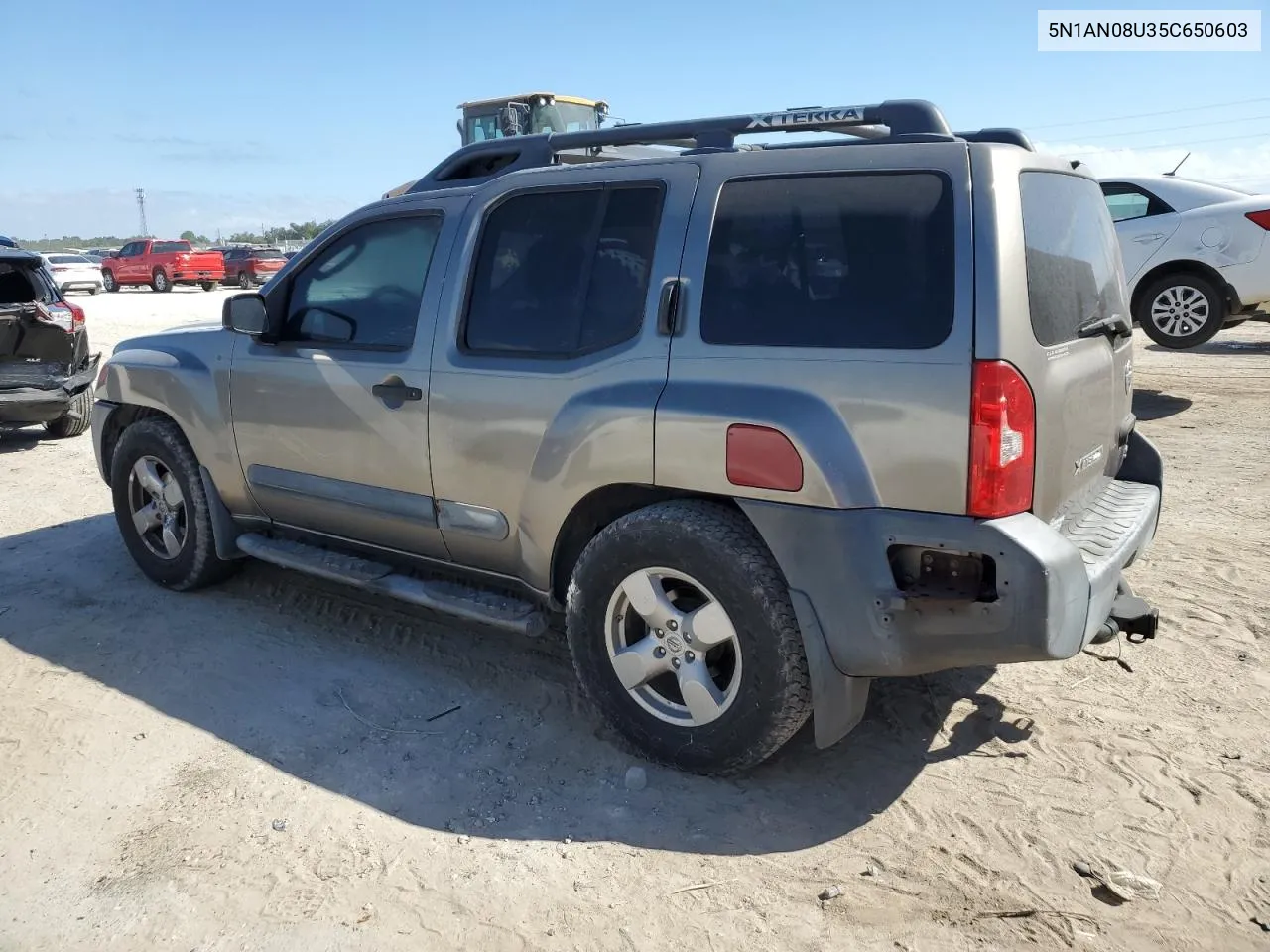 2005 Nissan Xterra Off Road VIN: 5N1AN08U35C650603 Lot: 77020584