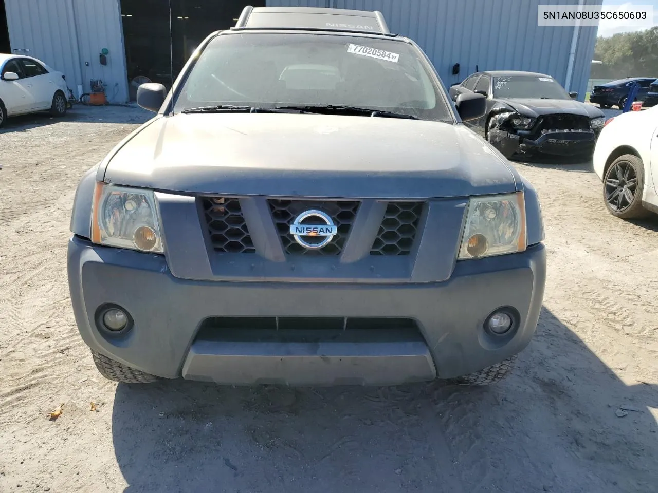 2005 Nissan Xterra Off Road VIN: 5N1AN08U35C650603 Lot: 77020584