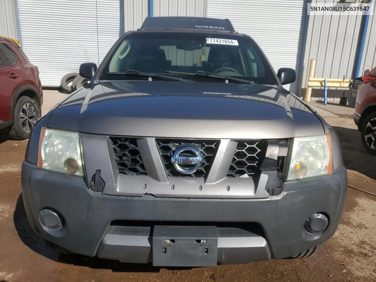 2005 Nissan Xterra Off Road VIN: 5N1AN08U15C631547 Lot: 77431654