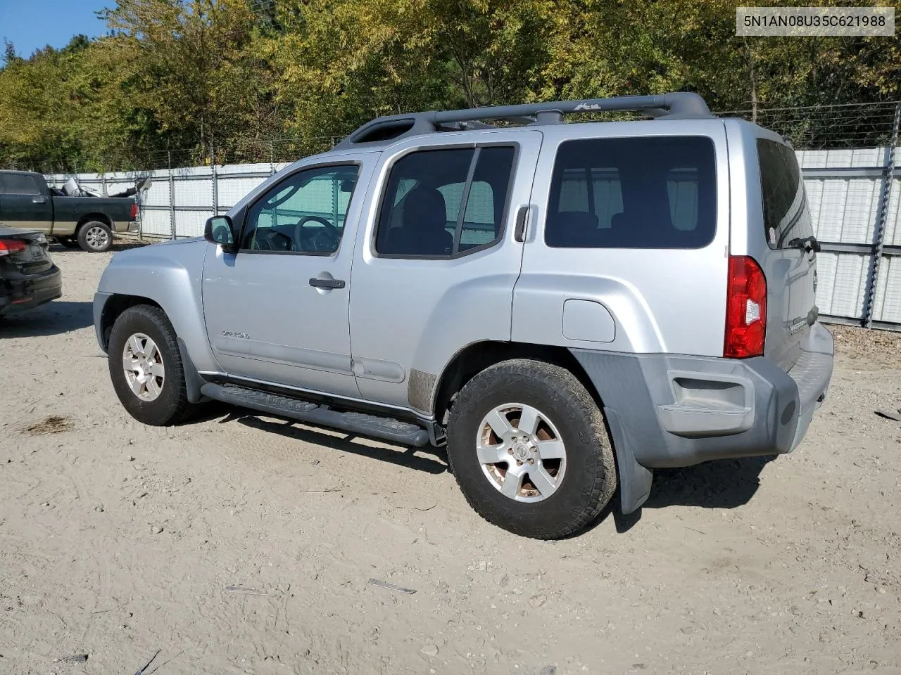 2005 Nissan Xterra Off Road VIN: 5N1AN08U35C621988 Lot: 77454904