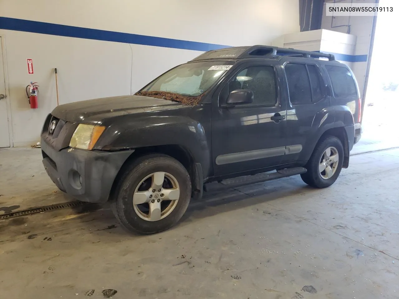 2005 Nissan Xterra Off Road VIN: 5N1AN08W55C619113 Lot: 77815214