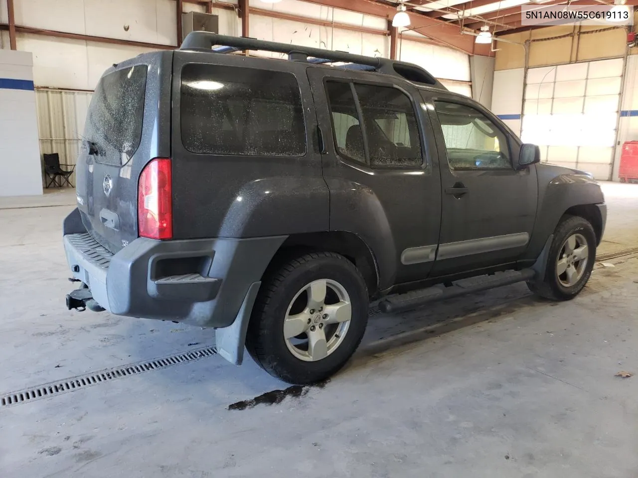 2005 Nissan Xterra Off Road VIN: 5N1AN08W55C619113 Lot: 77815214