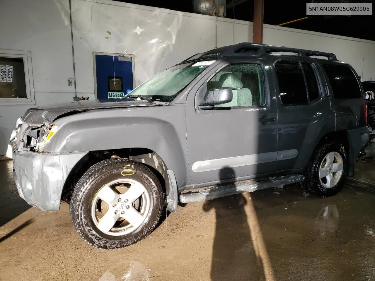 2005 Nissan Xterra Off Road VIN: 5N1AN08W05C629905 Lot: 78001924