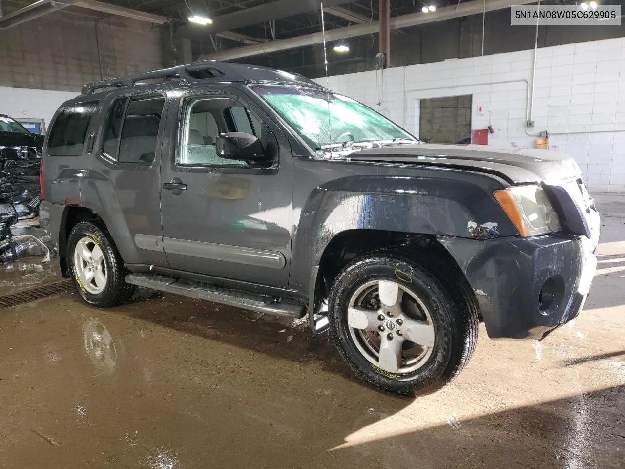 2005 Nissan Xterra Off Road VIN: 5N1AN08W05C629905 Lot: 78001924