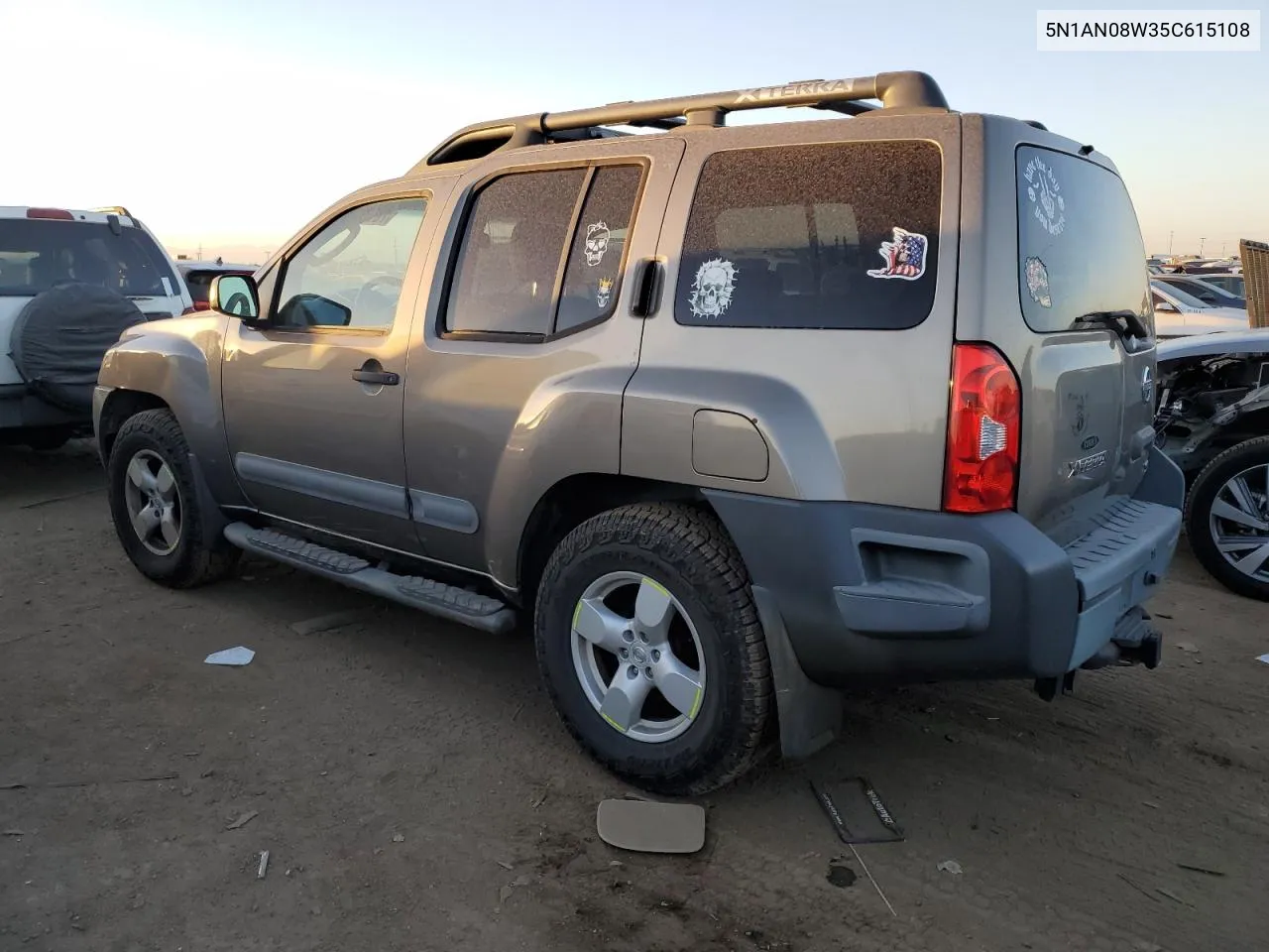 2005 Nissan Xterra Off Road VIN: 5N1AN08W35C615108 Lot: 78178074