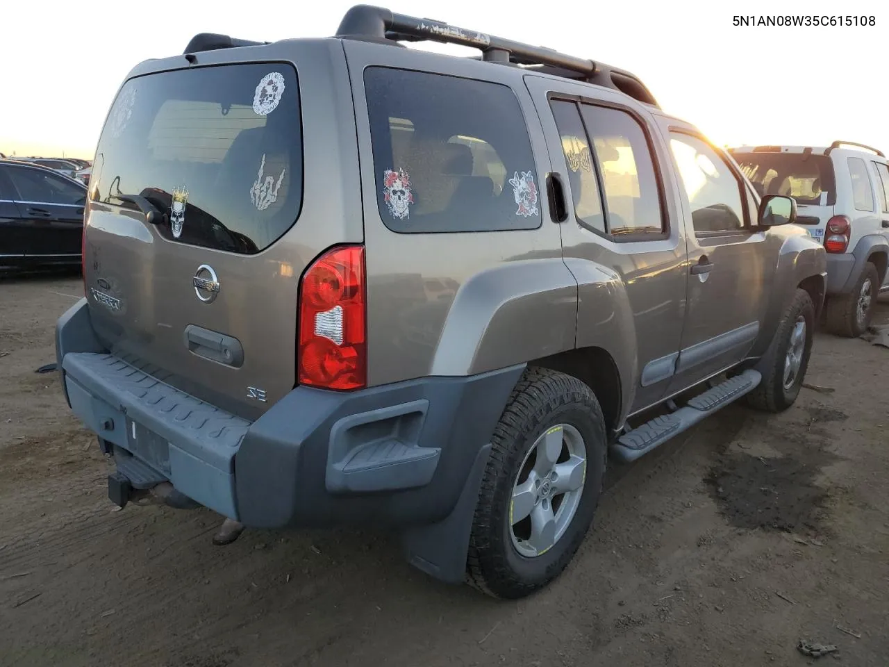 2005 Nissan Xterra Off Road VIN: 5N1AN08W35C615108 Lot: 78178074