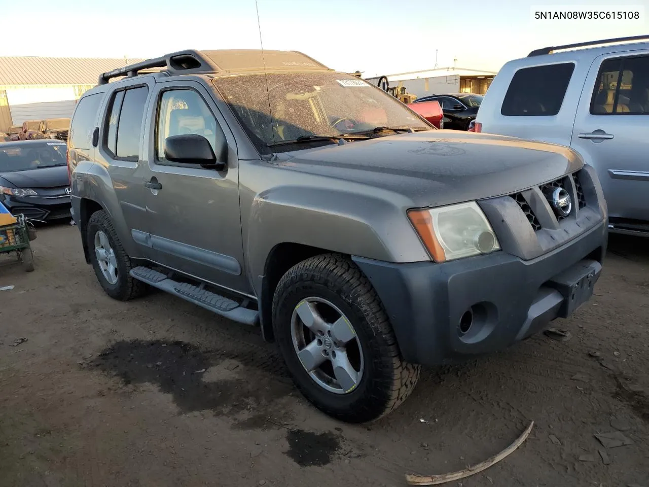 2005 Nissan Xterra Off Road VIN: 5N1AN08W35C615108 Lot: 78178074