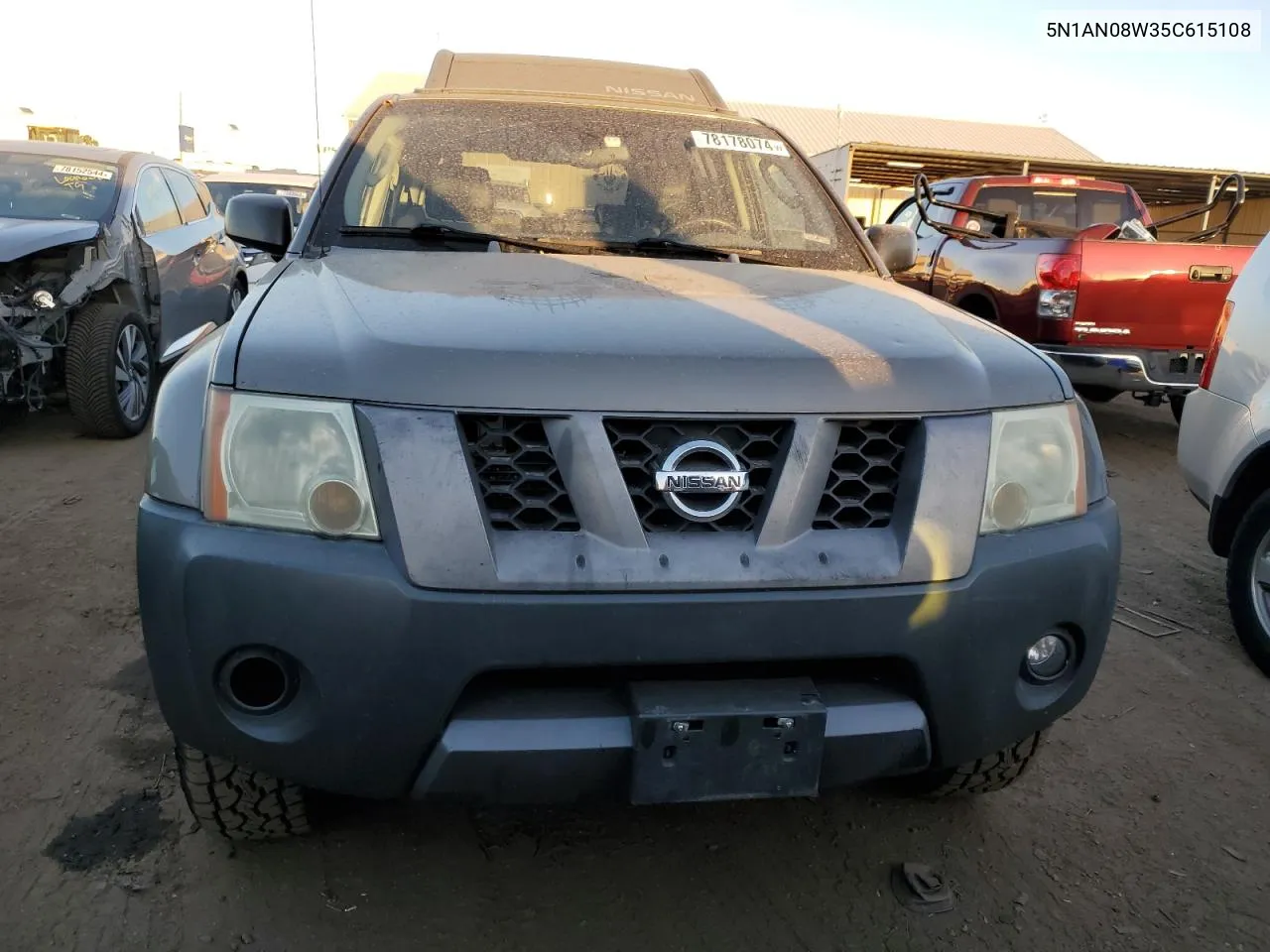 2005 Nissan Xterra Off Road VIN: 5N1AN08W35C615108 Lot: 78178074