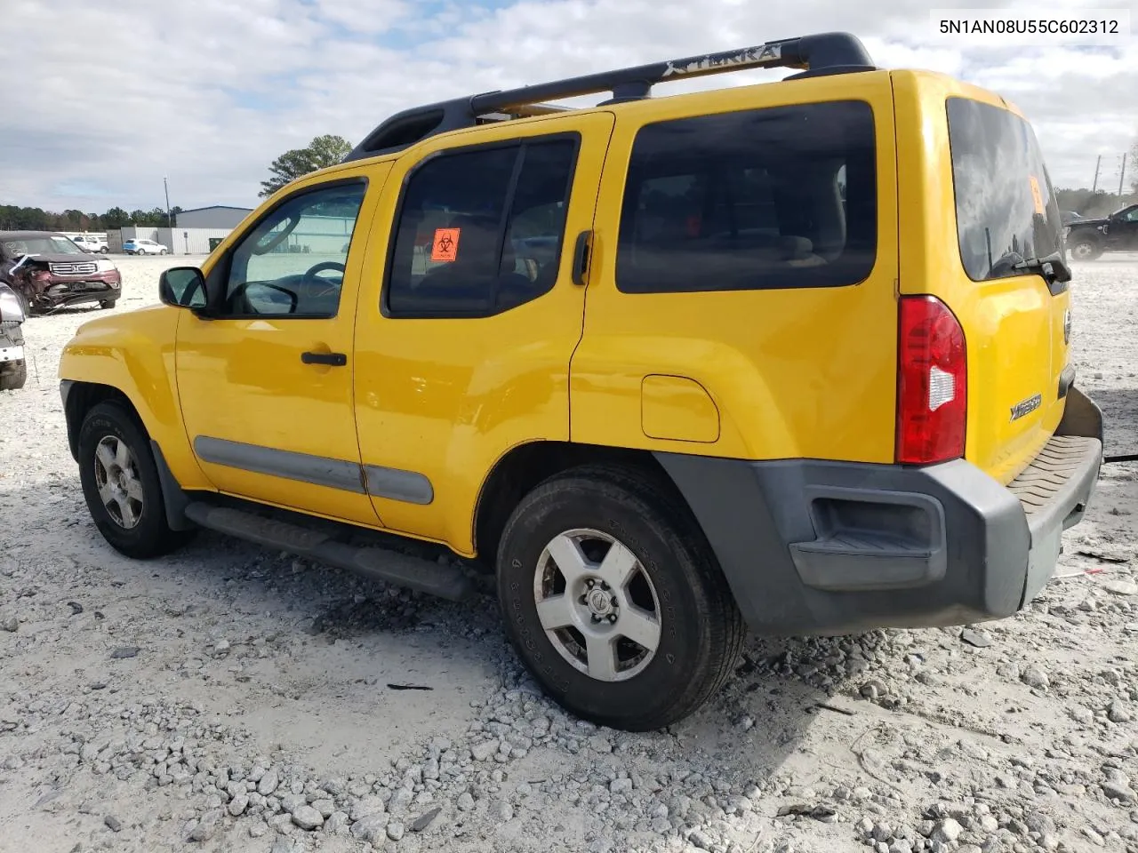 2005 Nissan Xterra Off Road VIN: 5N1AN08U55C602312 Lot: 80331924