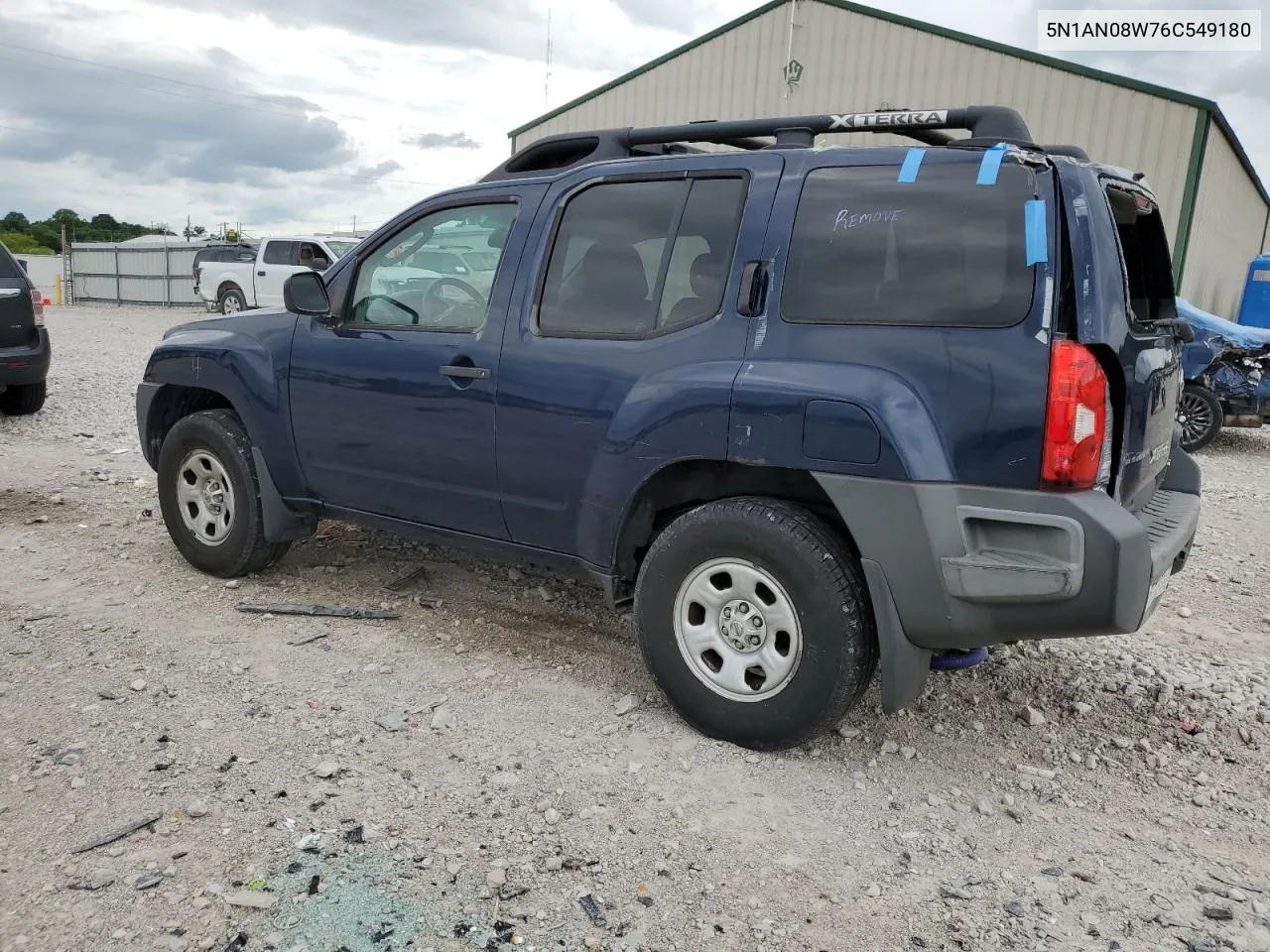 2006 Nissan Xterra Off Road VIN: 5N1AN08W76C549180 Lot: 55500044