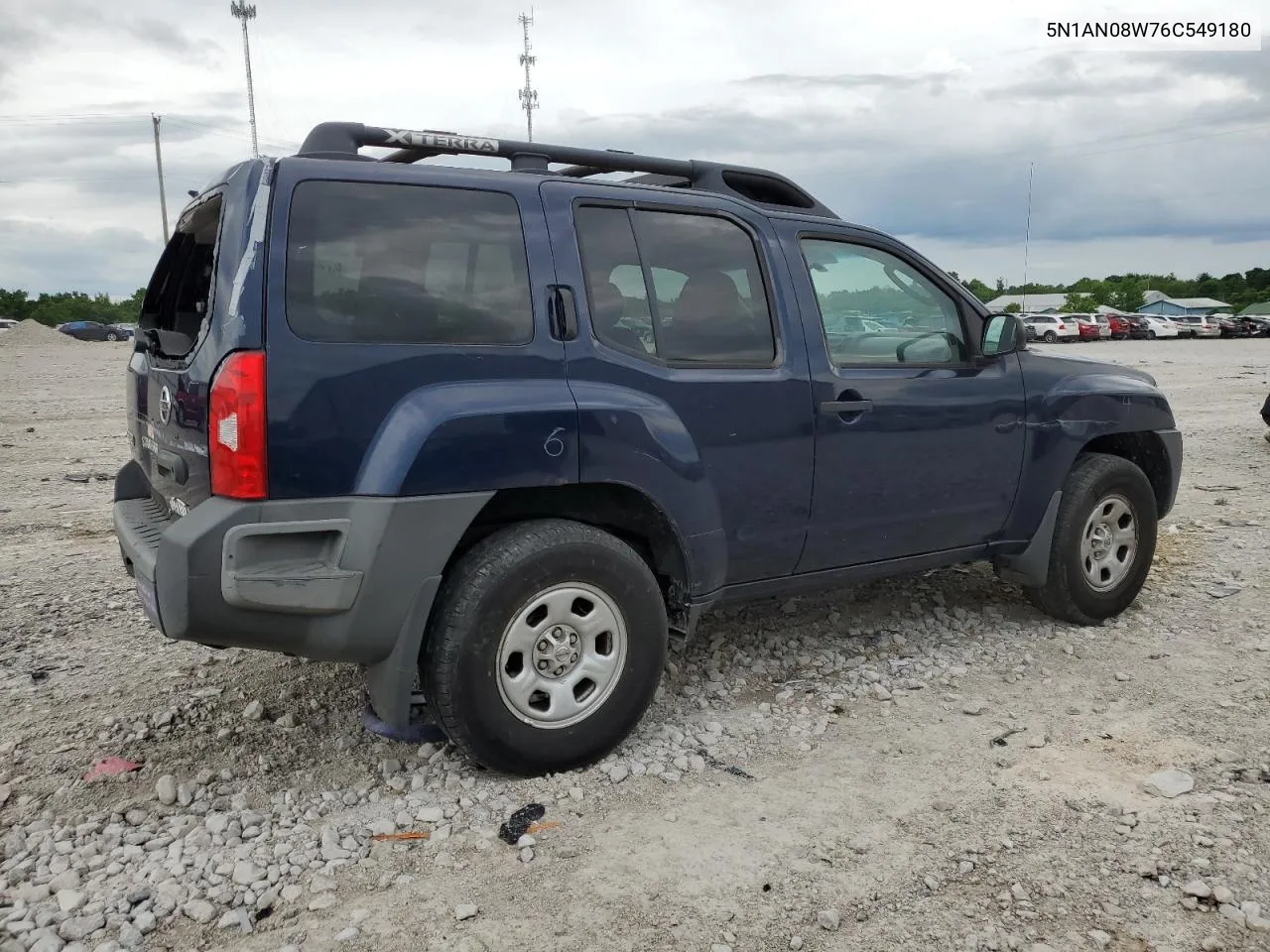 2006 Nissan Xterra Off Road VIN: 5N1AN08W76C549180 Lot: 55500044