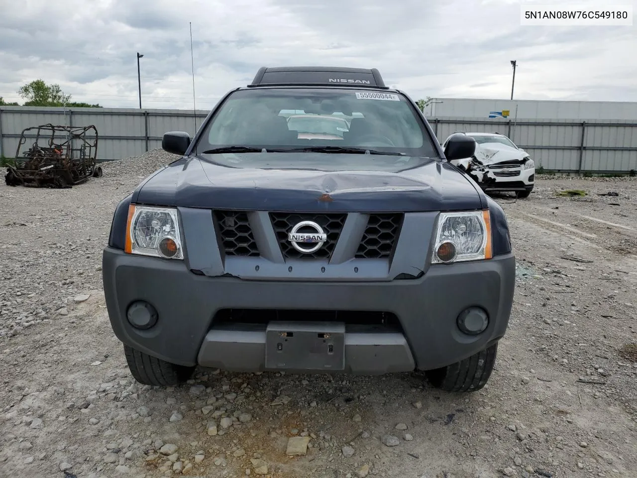 2006 Nissan Xterra Off Road VIN: 5N1AN08W76C549180 Lot: 55500044