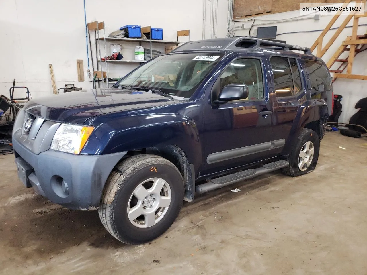 2006 Nissan Xterra Off Road VIN: 5N1AN08W26C561527 Lot: 59746684