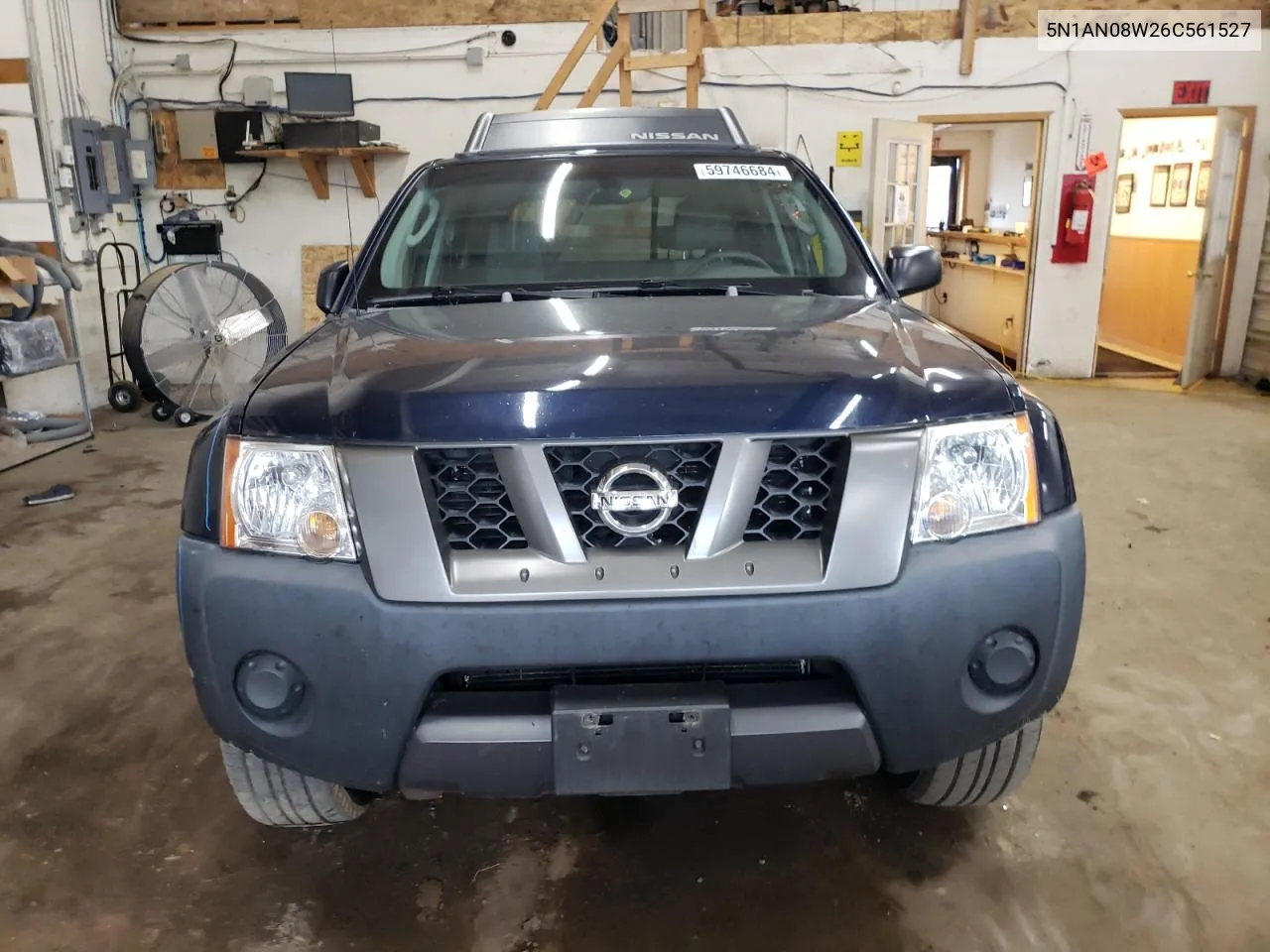 2006 Nissan Xterra Off Road VIN: 5N1AN08W26C561527 Lot: 59746684