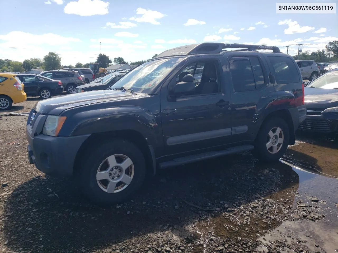 2006 Nissan Xterra Off Road VIN: 5N1AN08W96C561119 Lot: 61168544