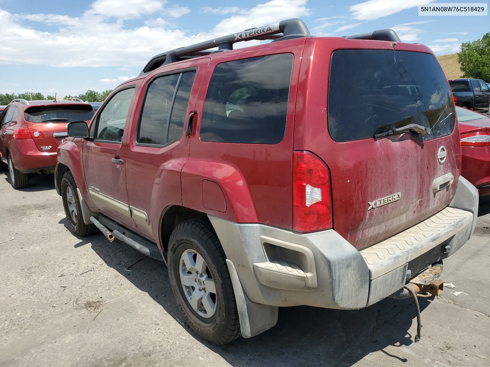 2006 Nissan Xterra Off Road VIN: 5N1AN08W76C518429 Lot: 62190944