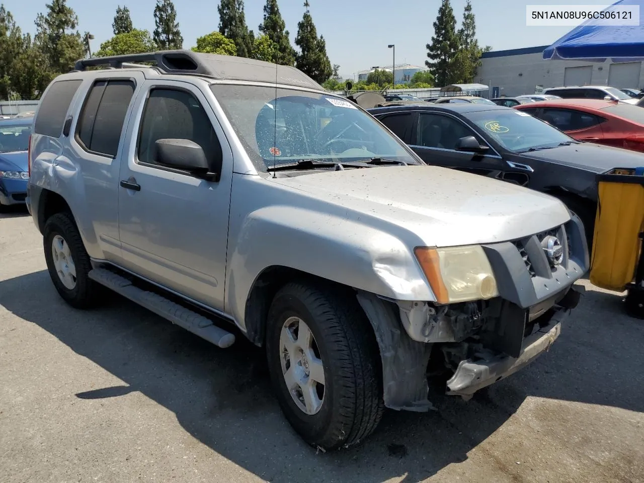 2006 Nissan Xterra Off Road VIN: 5N1AN08U96C506121 Lot: 63554624