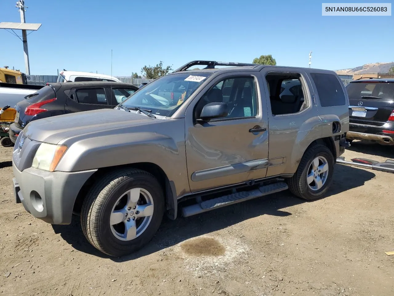 2006 Nissan Xterra Off Road VIN: 5N1AN08U66C526083 Lot: 66610404