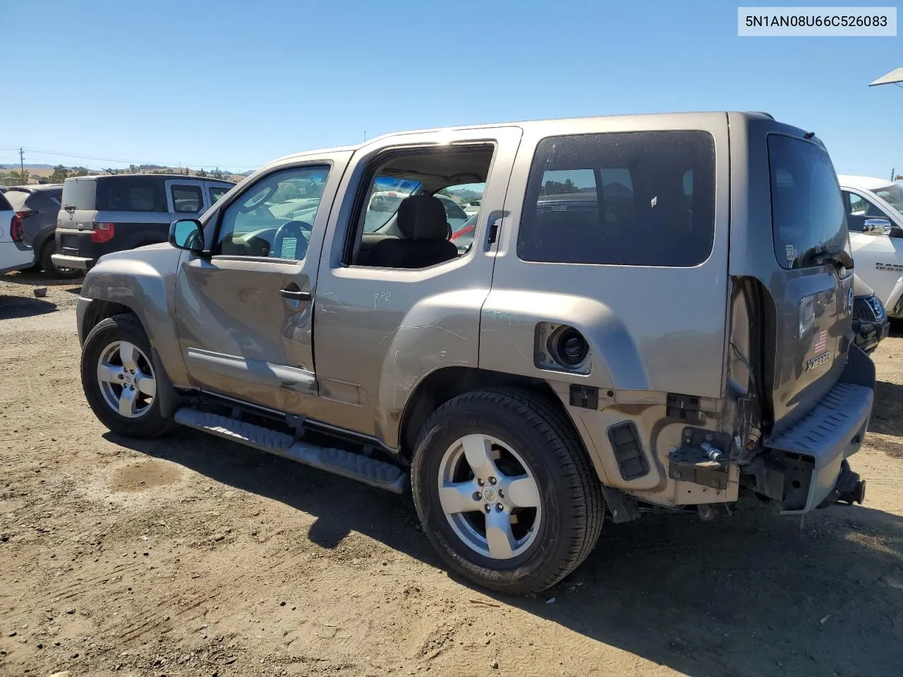 2006 Nissan Xterra Off Road VIN: 5N1AN08U66C526083 Lot: 66610404