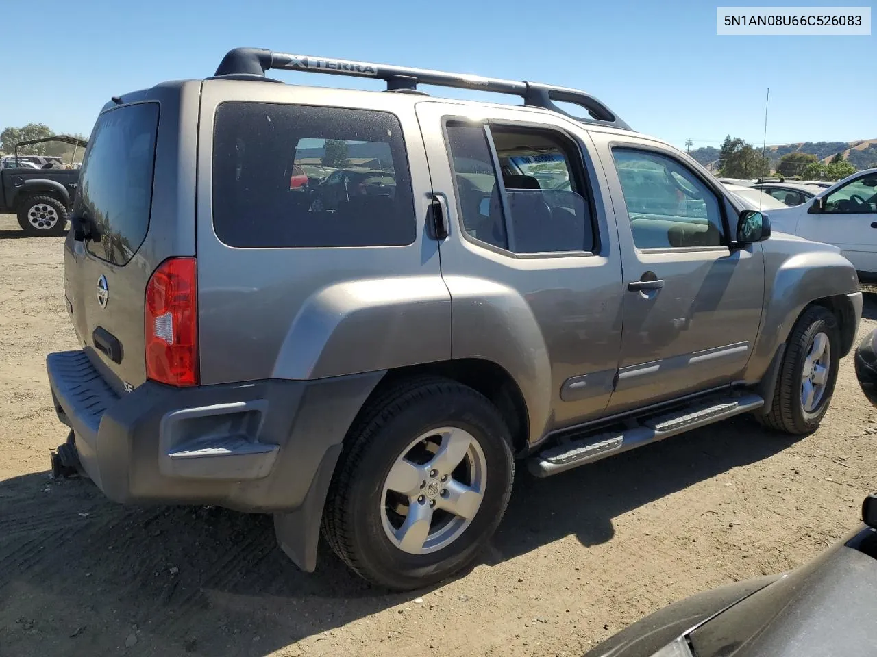 2006 Nissan Xterra Off Road VIN: 5N1AN08U66C526083 Lot: 66610404