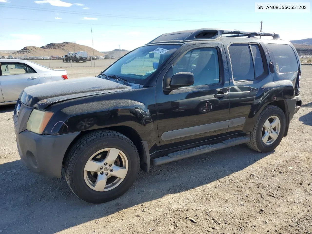 2006 Nissan Xterra Off Road VIN: 5N1AN08U56C551203 Lot: 68447064