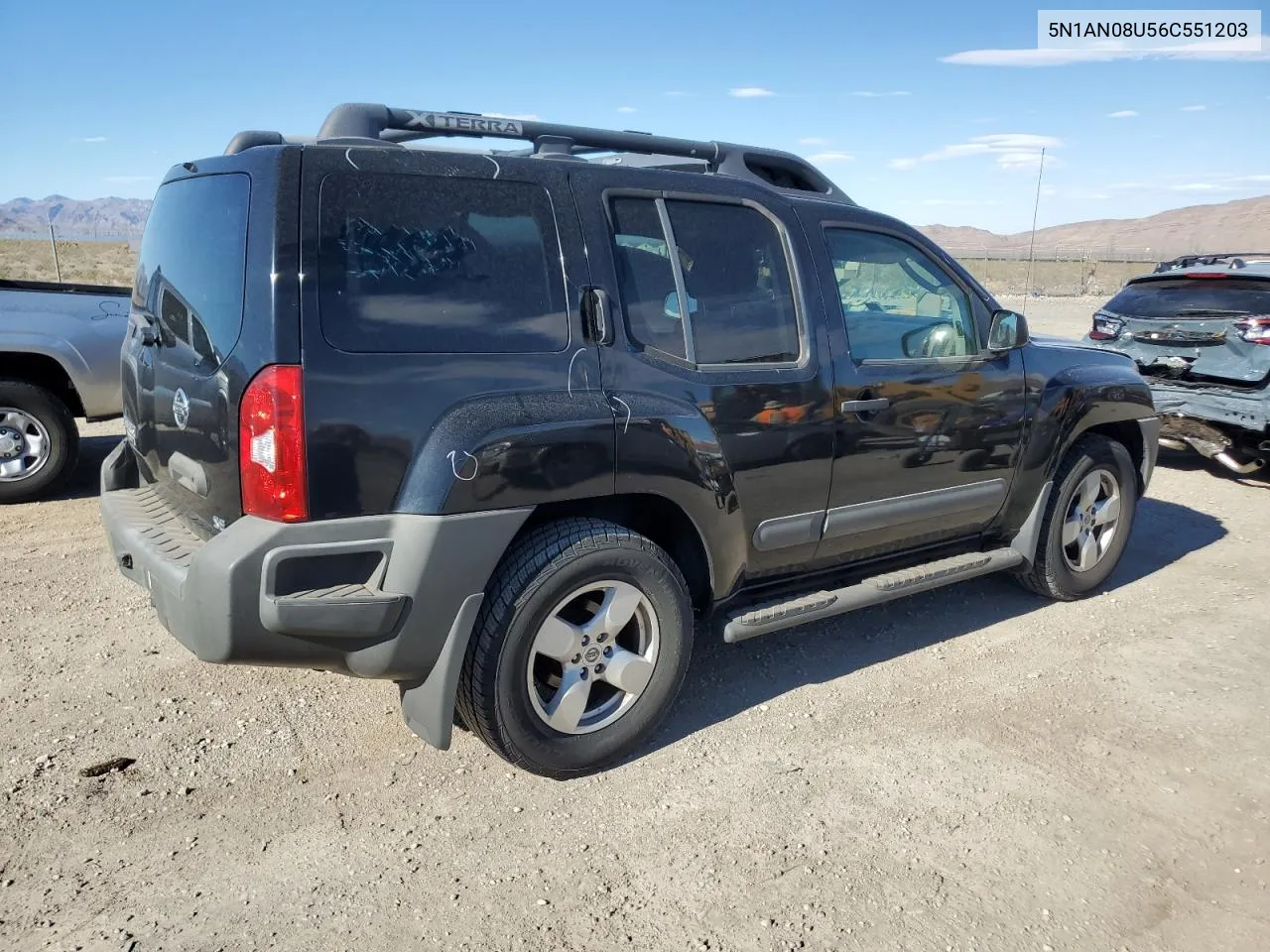 2006 Nissan Xterra Off Road VIN: 5N1AN08U56C551203 Lot: 68447064