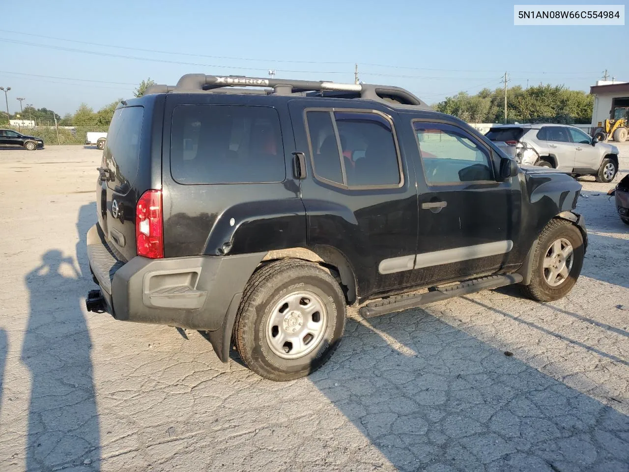 2006 Nissan Xterra Off Road VIN: 5N1AN08W66C554984 Lot: 68909214