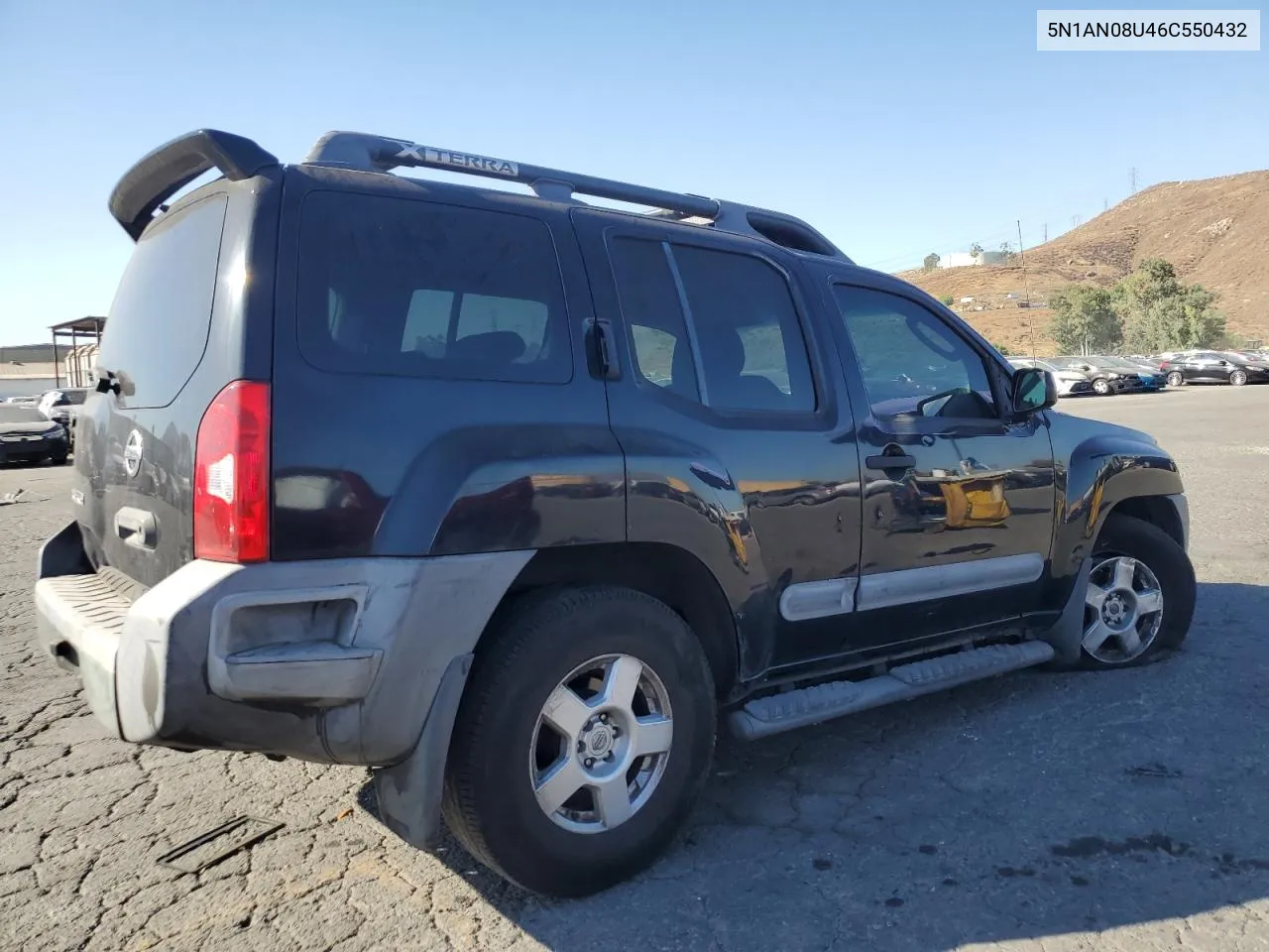 2006 Nissan Xterra Off Road VIN: 5N1AN08U46C550432 Lot: 69128724