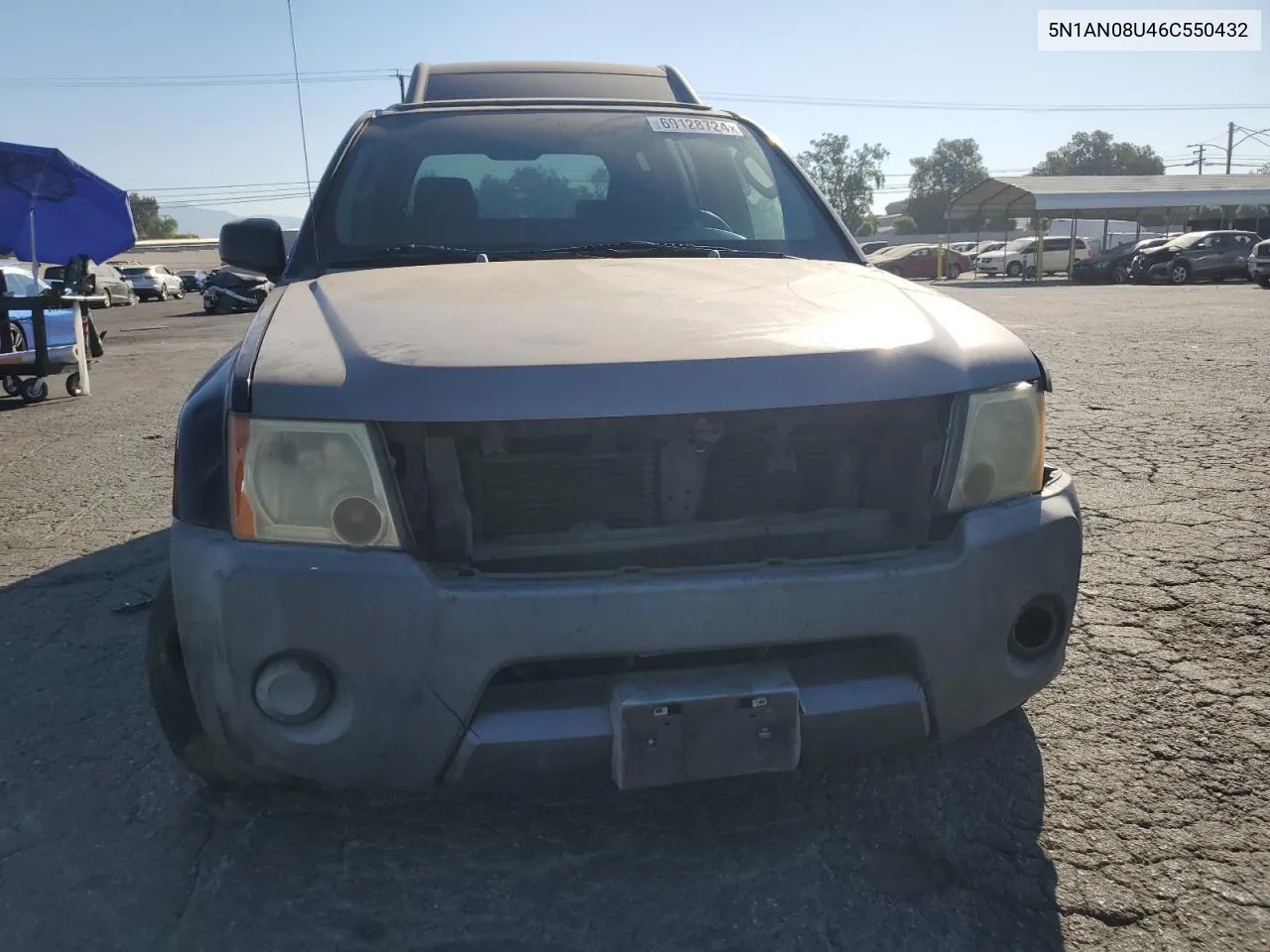 2006 Nissan Xterra Off Road VIN: 5N1AN08U46C550432 Lot: 69128724