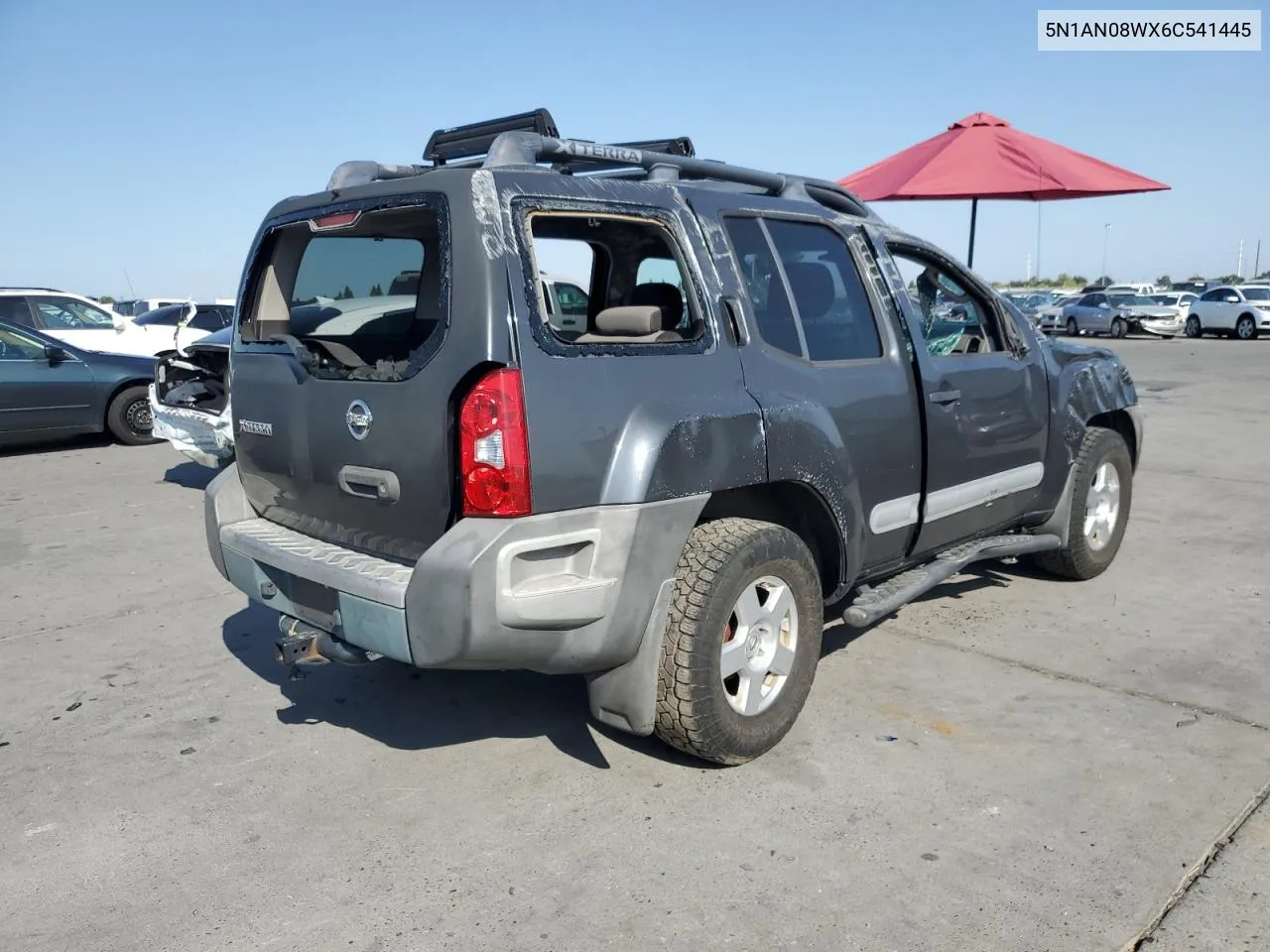 2006 Nissan Xterra Off Road VIN: 5N1AN08WX6C541445 Lot: 69292234