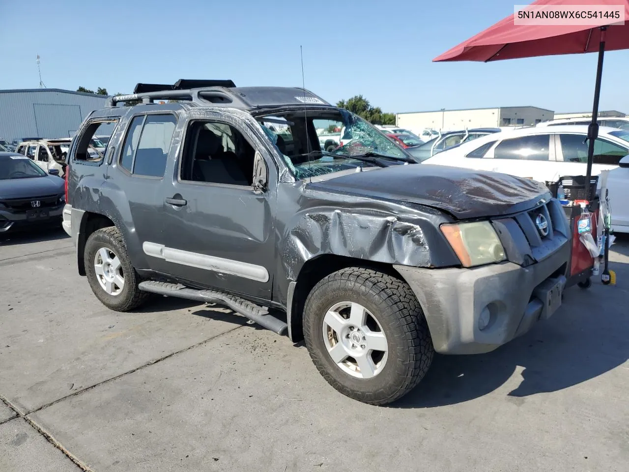 2006 Nissan Xterra Off Road VIN: 5N1AN08WX6C541445 Lot: 69292234