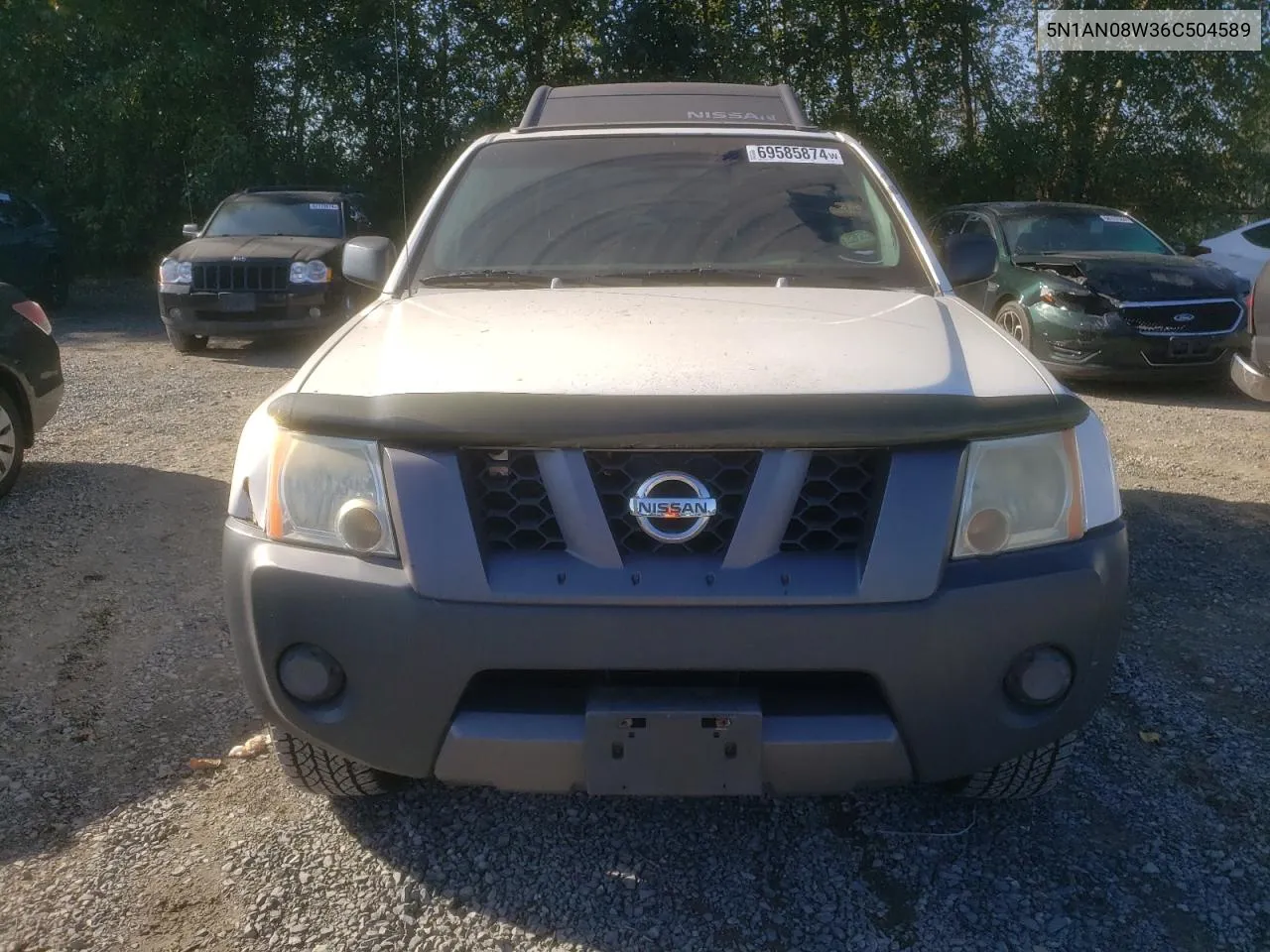 5N1AN08W36C504589 2006 Nissan Xterra Off Road