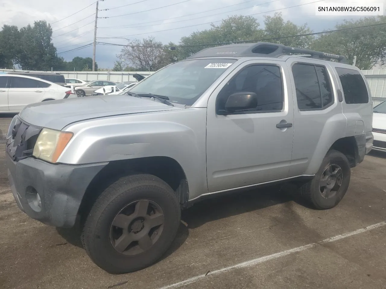 2006 Nissan Xterra Off Road VIN: 5N1AN08W26C506091 Lot: 70529894