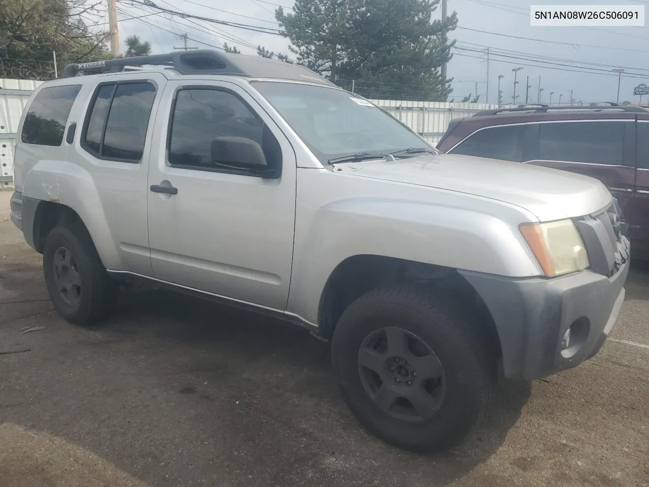 2006 Nissan Xterra Off Road VIN: 5N1AN08W26C506091 Lot: 70529894