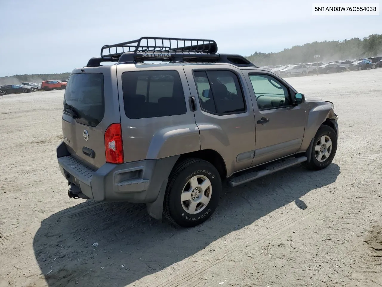 2006 Nissan Xterra Off Road VIN: 5N1AN08W76C554038 Lot: 70816684