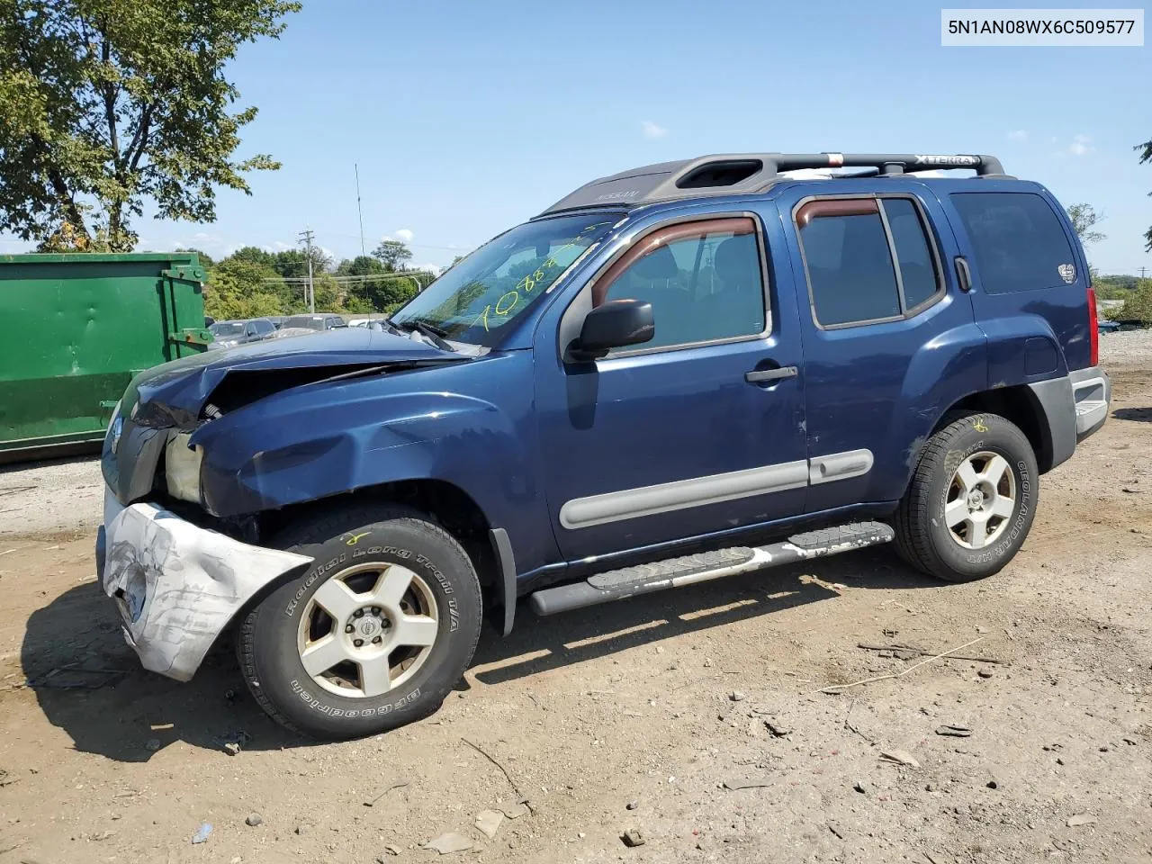 2006 Nissan Xterra Off Road VIN: 5N1AN08WX6C509577 Lot: 70888324