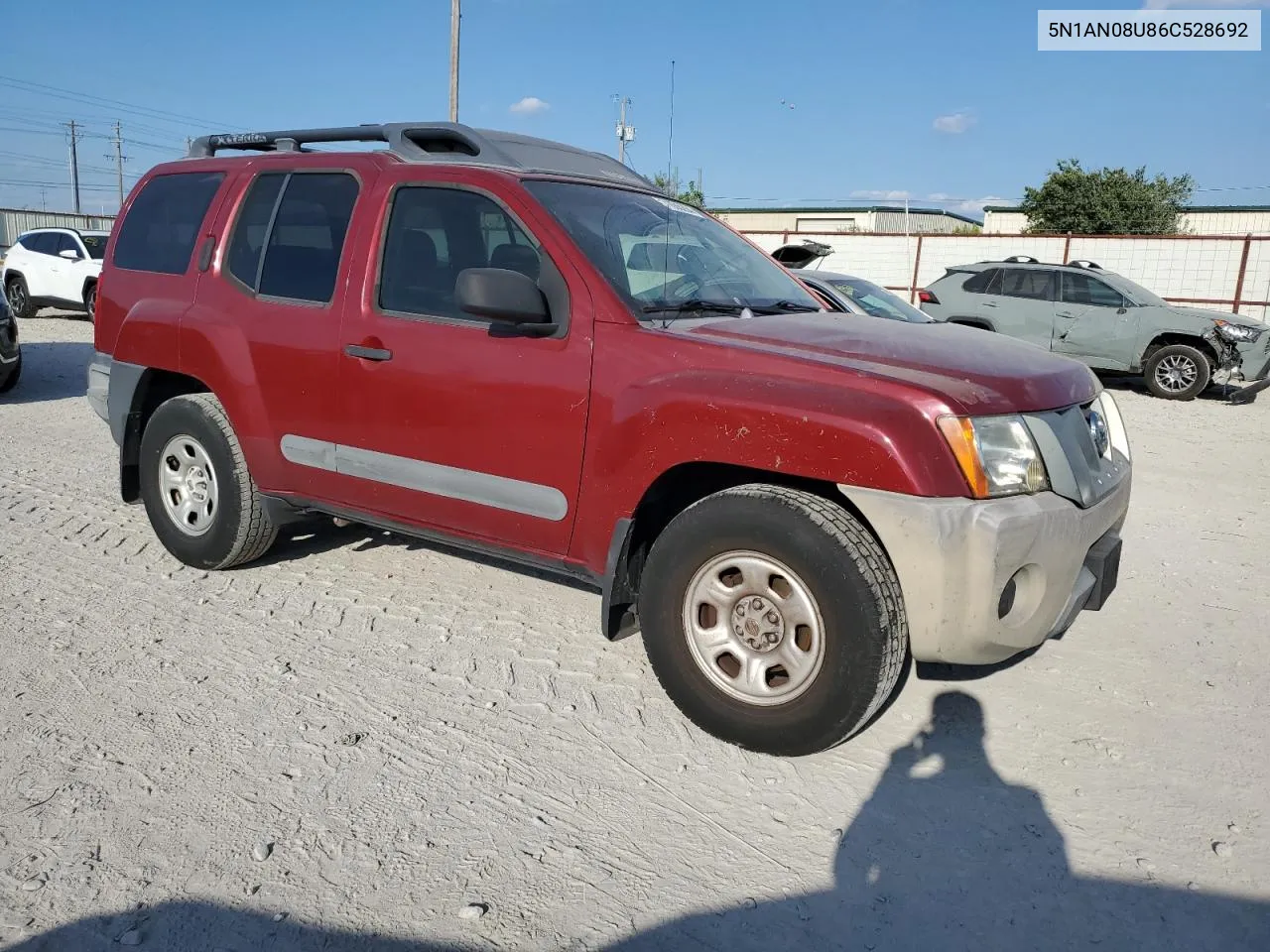 2006 Nissan Xterra Off Road VIN: 5N1AN08U86C528692 Lot: 71686204