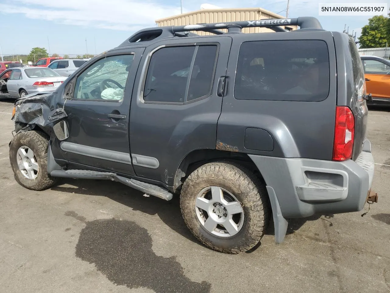 2006 Nissan Xterra Off Road VIN: 5N1AN08W66C551907 Lot: 72249214