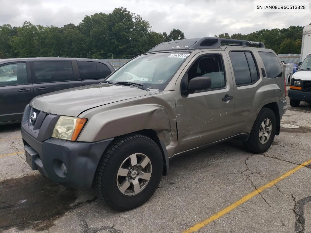 2006 Nissan Xterra Off Road VIN: 5N1AN08U96C513828 Lot: 72652144