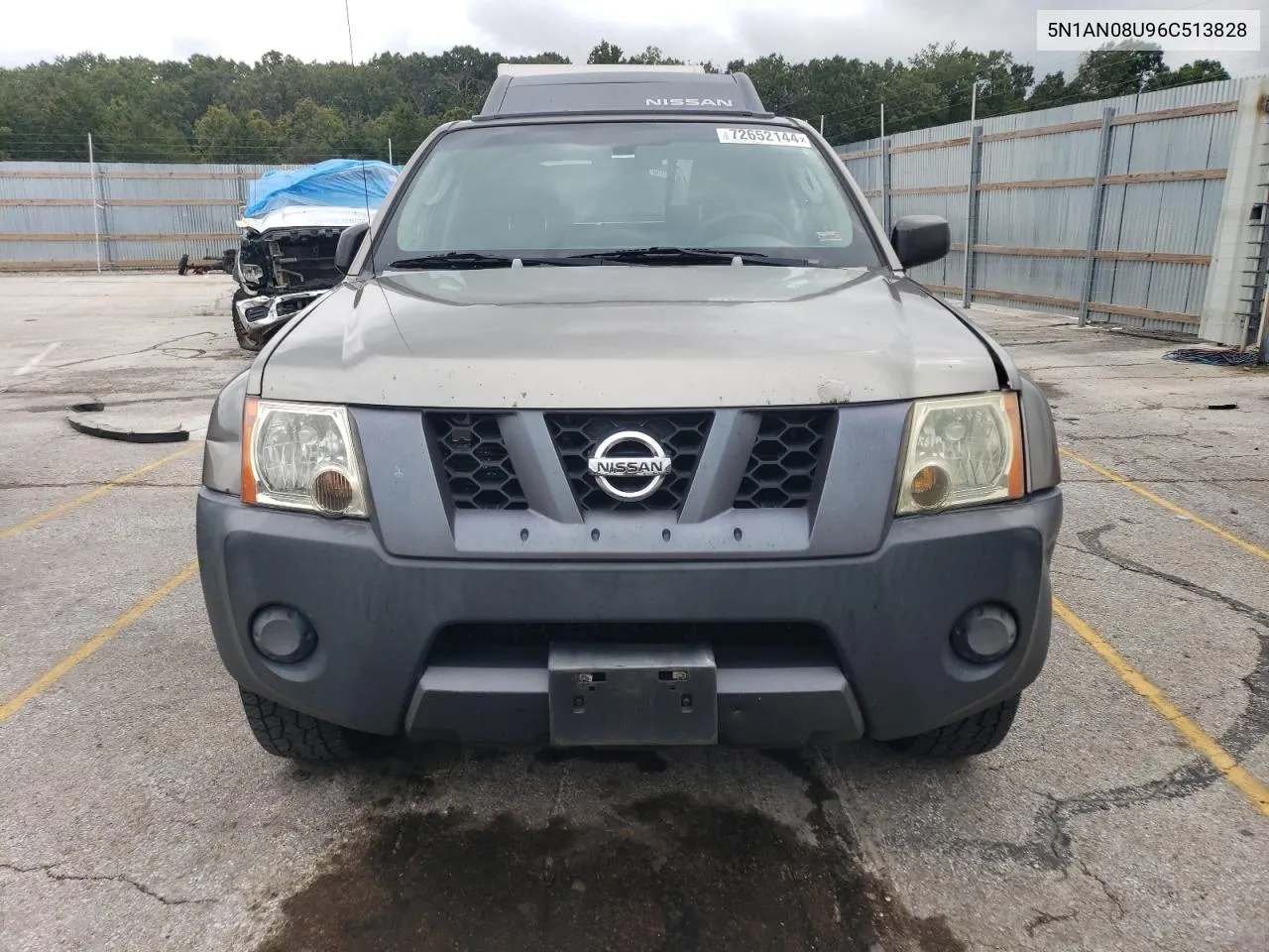 2006 Nissan Xterra Off Road VIN: 5N1AN08U96C513828 Lot: 72652144